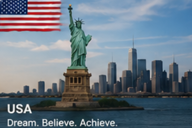 Statue of Liberty, New York โ iconic USA landmark for study abroad destination