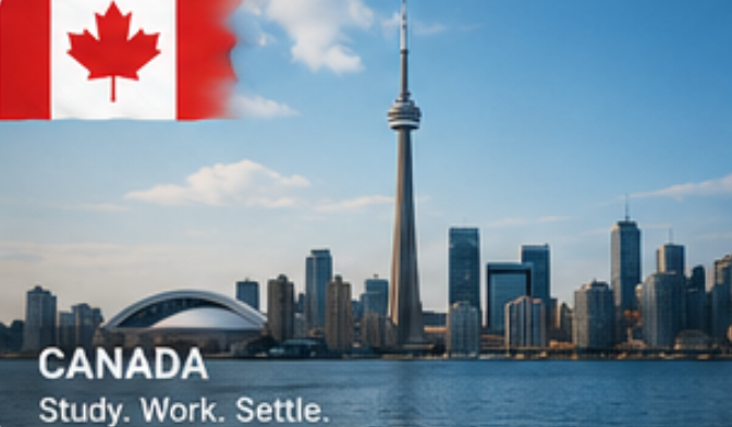 CN Tower, Toronto โ iconic Canada landmark for study abroad destination