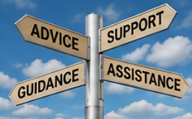 Expert coaching signpost showing directions to study abroad destinations โ Credence Consultancy Services